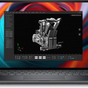 Dell Precision 5490 Workstation Laptop, 14" FHD+ 60Hz Display, Intel Core Ultra 7 155H, 16GB RAM, 512GB SSD, NVIDIA RTX 1000 Ada 6GB Laptop GPU, English - Arabic K/B, Gray | DCCUDEL11M54WU7BX001