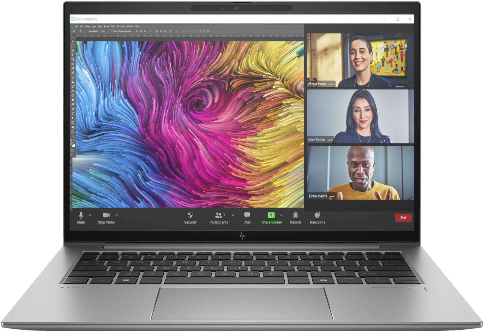 HP ZBook Firefly 14 G11 Mobile Workstation PC, 14" WUXGA LED UWVA Display, Intel Core Ultra 7-155U, 16GB RAM, 512GB SSD, Intel Graphics, Backlit Keyboard, Windows 11 Pro, Silver | 9F3E8AV