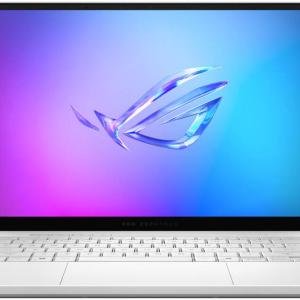 ASUS ROG Zephyrus G14 GA403 Gaming Laptop, 14" 3K OLED 120Hz Display, AMD Ryzen AI 9 HX 370, 32GB RAM, 1TB SSD, GeForce RTX 5070 Ti 12GB GPU, English K/B, Win 11, Platinum White | 90NR0M54-M004R0