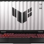 ASUS TUF Gaming A16 FA608UH Laptop, 16" WUXGA IPS 165Hz Display, AMD Ryzen 7 260, 16GB RAM, 512B SSD, GeForce RTX 5050 8GB GPU, English-Arabic K/B, No OS, Jaeger Gray | 90NR0KS1-M003P0