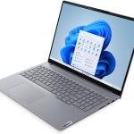 Lenovo ThinkBook 16 G8 IAL Laptop, 16" WUXGA IPS Display, Intel Core Ultra 7 255H Processor, 16GB RAM, 512GB SSD, Intel Arc 140T GPU, English (UK) Keyboard, No OS, Arctic Grey | 21SK0030GP