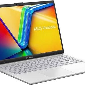 Asus VivoBook Go 15 E1504GA Laptop, 15.6" FHD LED 60Hz Display, Intel Core i3-N305, 8GB RAM, 256GB SSD, Intel UHD Graphics, English K/B, Win11, Cool Silver | 90NB0ZT1-M02580 / 90NB0ZT1-M01390