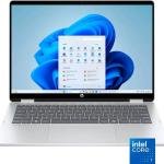 HP OmniBook 5 Flip Laptop, 14" 2K IPS Touch Display, Intel Core 7 Series 1 Processor, 16GB RAM, 512GB SSD, Intel Graphics, English keyboard, Windows 11 Home, Glacier Silver | B86Q7UA#ABA