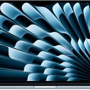 Apple MacBook Air (2025) Laptop, 15.3" Liquid Retina Display, Apple M4 Chip with 10-core CPU, 10-core GPU, 16-core Neural Engine, 16GB RAM, 512GB SSD, English Keyboard, Sky Blue | MC7C4