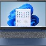 Lenovo IdeaPad Slim 3 15AMN8 Laptop, 15.6" FHD TN Display, AMD Ryzen 5 40, 8GB RAM, 512GB SSD, AMD Radeon 610M Graphics, English Non-Backlit Keyboard, No OS, Abyss Blue | 82XQ01BJRM