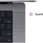 Apple Macbook Pro 14.2" Liquid Retina XDR Laptop, M2 Pro Chip, 12 Core CPU, 19Core GPU, 16GB RAM, 1TB SSD, Backlit Magic English Keyboard, With Touch ID, mac OS Ventura, Space Gray | MPHF3ZP/A