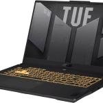 ASUS TUF F17 FX707VJ Gaming Laptop, 17.3" FHD IPS 144Hz Display, Intel Core 5 210H Processor, 16GB RAM, 512GB SSD, GeForce RTX 3050 6GB, ENG US K/B, No OS, Mecha Gray | 90NR0MY5-M00170