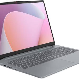 Lenovo IdeaPad Slim 3 15ABR8 Laptop, 15.6" FHD IPS Display, AMD Ryzen 7 7730U, 16GB RAM, 512GB SSD, AMD Radeon Graphics, English-Arabic Keyboard, Windows 11 Home, Arctic Grey | 82XM00XRAX