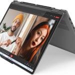 Lenovo Yoga 7 2-in-1 161ML9 Laptop, 16" WUXGA IPS Touchscreen Display, Intel Core Ultra 7 155U, AI Boost, 16GB RAM, 1TB SSD, Backlit K/B, Windows 11 Home, Storm Grey | 83DL0002US