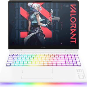 HP OMEN MAX 16-ah0023ne Gaming Laptop, 16" WQXGA IPS 240Hz Display, Intel Core Ultra 9 275HX, 64GB RAM, 2TB SSD, GeForce RTX 5090 24GB Graphics, English-Arabic K/B, Win11Home, Ceramic White | D13P4EA