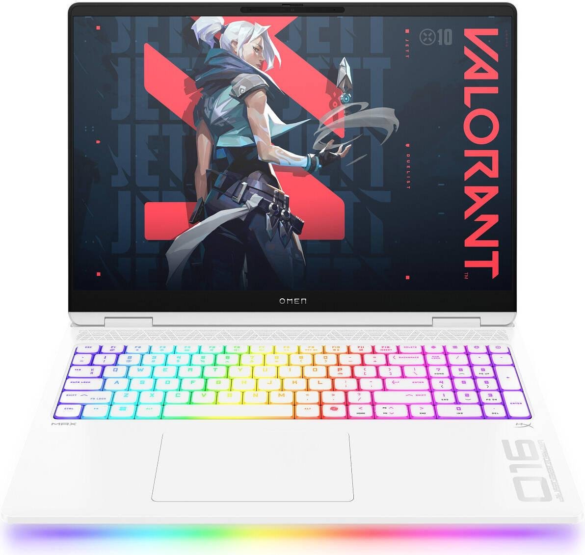 HP OMEN MAX 16-ah0023ne Gaming Laptop, 16" WQXGA IPS 240Hz Display, Intel Core Ultra 9 275HX, 64GB RAM, 2TB SSD, GeForce RTX 5090 24GB Graphics, English-Arabic K/B, Win11Home, Ceramic White | D13P4EA