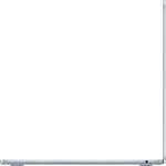 Apple MacBook Air (2025) Laptop, 15.3" Liquid Retina Display, Apple M4 Chip with 10-core CPU, 10-core GPU, 16-core Neural Engine, 24GB RAM, 512GB SSD, English Keyboard, Sky Blue | MC7D4