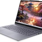 Lenovo IdeaPad 5 2-in-1 14AKP10 Laptop, 14" WUXGA IPS Display, AMD Ryzen AI 7 350 Processor, 16GB RAM, 512GB SSD, AMD Radeon 860M Graphics, English Keyboard, Win11, Luna Grey | 83KT001TUS