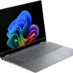 HP 16-be0003dx OmniBook X Flip 2-in-1 Laptop, 16" 2K IPS TOUCH X360 Display, AMD Ryzen 5 220, 8GB RAM, 512GB SSD, AMD Radeon 740M Integrated, English Keyboard, Win11, Meteor Silver | B73U4UA