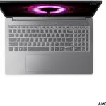 Lenovo LOQ Essential 15ARP10 Laptop, 15.6" FHD 144Hz Display, AMD Ryzen 7 7735HS, 16GB RAM, 512GB SSD, GeForce RTX 4050 6GB GDDR6 GPU, English Keyboard, No OS, Luna Gray | 83S0007QUE