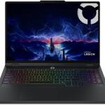 Lenovo Legion Pro 5 16IAX10H Gaming Laptop, 16" WQXGA OLED 165Hz Display, Intel Core Ultra 9 275HX, 32GB RAM, 1TB SSD, GeForce RTX 5070 Ti 12GB GPU, English-Arabic K/B, No OS, Black | 83LU000SAX