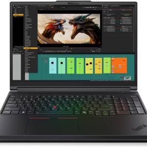 Lenovo ThinkPad P16 Gen 3, 16" 3.2K OLED 120Hz Touch Display, Intel Core Ultra 9 275HX, 96GB RAM, 2TB SSD, NVIDIA RTX Pro 5000 Blackwell 24GB, English-Arabic K/B, Win11Pro, Black | 21RQ000QGR
