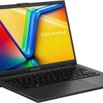 ASUS Vivobook Go 14 E1404FA Laptop, 14" FHD IPS Display, AMD Ryzen 5 7520U, 8GB RAM, 512GB SSD, AMD Radeon Graphics, English-Arabic K/B, Win11, Mixed Black | 90NB0ZS2-M016Y0
