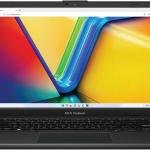 ASUS Vivobook Go 14 E1404FA Laptop, 14" FHD IPS Display, AMD Ryzen 5 7520U, 8GB RAM, 512GB SSD, AMD Radeon Graphics, English-Arabic K/B, Win11, Mixed Black | 90NB0ZS2-M016Y0