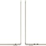 Apple MacBook Air Laptop, 13.6" Liquid Retina Display, M5 Chip, 10-Core CPU, 8-Core GPU, 16 Core Neural Engine, 16GB RAM, 512GB SSD, MacOS, English Keyboard, Starlight | MDHA4