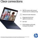 HP Omnibook X-Flip 14-FM0013DX Laptop, 14" 2K IPS LED Touch Display, Intel Core Ultra 5 226V Processor, 16GB RAM, 512GB SSD, Intel Arc 130V Graphics, ENG Keyboard, Win11, Atmospheric Blue | B5UJ1UA