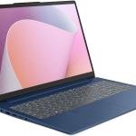 Lenovo IdeaPad Slim 3 15AMN8 Laptop, 15.6" FHD IPS Display, AMD Ryzen 5 40, 8GB RAM, 256GB SSD, AMD Radeon 610M GPU, English Keyboard, Win11 Home, Abyss Blue | 82XQ012GUS