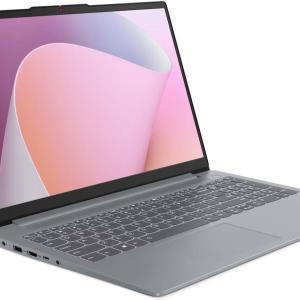 Lenovo IdeaPad Slim 3 15AMN8 Laptop, 15.6" FHD IPS Touch Display, AMD Ryzen 5 7520U, 8GB RAM, 512GB SSD, AMD Radeon 610M GPU, Backlit ENG (US) K/B, Win11 Home, Arctic Grey | 82XQ00RSUS