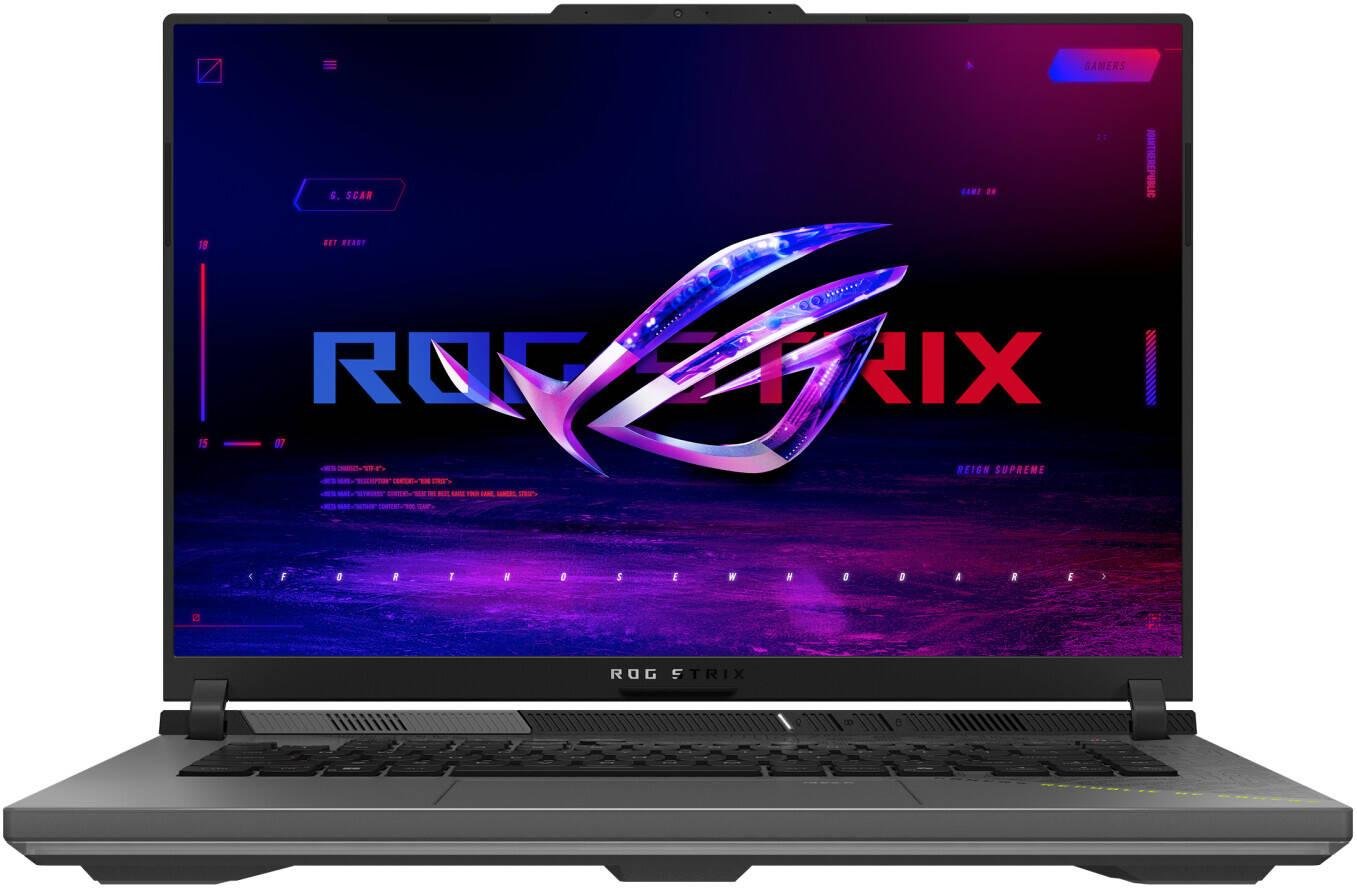 ASUS ROG Strix G16 G614FR Gaming Laptop, 16" 2.5K IPS 240Hz Display, AMD Ryzen 9 9955HX, 16GB RAM, 1TB SSD, GeForce RTX 5070 Ti 12GB GPU, English-Arabic K/B, Win11, Volt Green | 90NR0NK8-M008L0