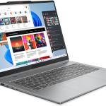 Lenovo IdeaPad 5 2-in-1 14IRH9 Laptop, 14" WUXGA OLED Touch Display, Intel Core i7-13620H, 16GB RAM, 1TB SSD, Intel UHD Graphics, English-Arabic Keyboard, Windows 11, Luna Grey | 83KX003YAX