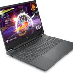 HP Victus 15-fa2024nia Gaming Laptop, 15.6" FHD IPS 144Hz Display, Intel Core i7-14650HX, 16GB RAM, 512GB SSD, GeForce RTX 4050 6GB GPU, Englsih Keyboard, No OS, Mica Silver | C34VSEA#BH5