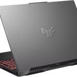 ASUS TUF A16 FA607NUQ Gaming Laptop, 16" WUXGA IPS 144Hz Display, AMD Ryzen 7 170, 16GB RAM, 512GB SSD, GeForce RTX 4050 6GB, English Keyboard, Win11Home, Mecha Gray | 90NR0QF3-M00CF0