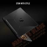 ASUS TUF Gaming A15 FA506NF Gaming Laptop, 15.6" FHD 144 Hz Display, AMD Ryzen 5 7535HS CPU, 8GB RAM, 512GB SSD, NVIDIA GeForce RTX 2050 4GB, Backlit ENG-ARB K/B, Win11 Home, Gray | 90NR0JE7-M00450