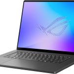 ASUS ROG Zephyrus G16 GU606 Laptop, 16" 2.5K OLED 240Hz Display, Intel Core Ultra 9 386H, 64GB RAM, 1TB SSD, GeForce RTX 5070 Ti 12GB, English-Arabic K/B, Win11Home, Eclipse Gray | 90NR0PC2-M005D0
