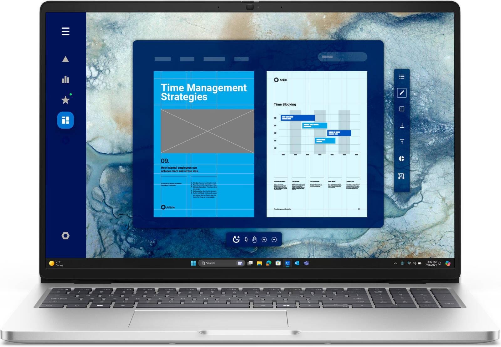 Dell Pro 16 PC16250 Laptop, 16" FHD+ IPS Display, Intel Core 5 120U , 16GB RAM, 512GB SSD, Intel Graphics, English Keyboard, Windows 11 Pro, Platinum | PC16250