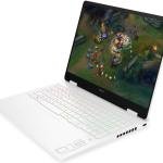 HP OMEN 16-am0019nia Gaming Laptop, 16" 2K IPS 165Hz Display, Intel Core Ultra 7 255H, 16GB RAM, 512GB SSD, GeForce RTX 5070 8GB GPU, No OS, Ceramic White | D13PLEA