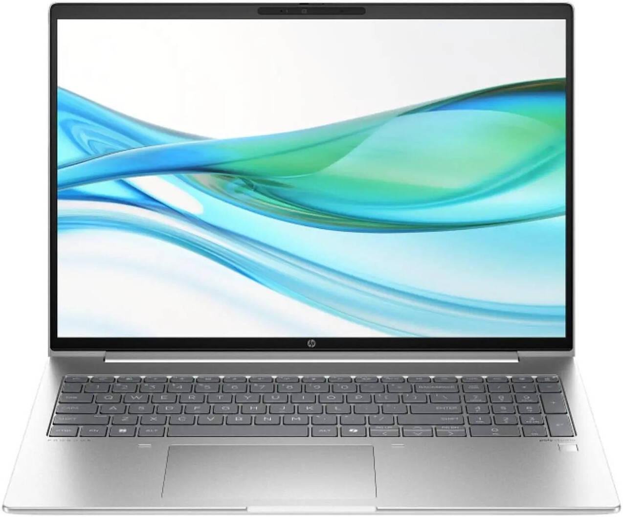 HP ProBook 460 G11 Notebook PC, 16" WUXGA IPS Display, Intel Core Ultra 7 155U, 32GB RAM, 512GB SSD, Integrated Intel Graphics, English Keyboard, No OS, Pike silver | A38BHET-32GB