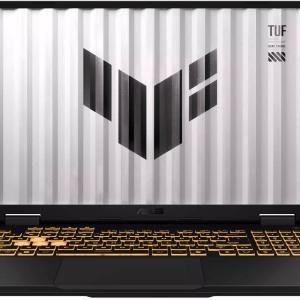 ASUS TUF Gaming F16 FX608JHI Laptop, 16" WUXGA IPS 144Hz Display, Intel Core i7-14650HX, 16GB RAM, 512GB SSD, GeForce RTX 5050 8GB GPU, English-Arabic K/B, Win11Home, Jaeger Gray | 90NR0NA1-M00H60