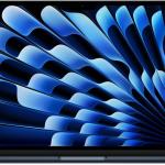 Apple MacBook Air Laptop, 15.3" Liquid Retina Display, M5 Chip, 10-Core CPU, 10-Core GPU, 16 Core Neural Engine, 24GB RAM, 2TB SSD, MacOS, English Keyboard, Midnight | Z1LY000YS