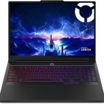 Lenovo Legion Pro 7 16IAX10H Gaming Laptop, 16" WQXGA OLED 240Hz Display, Intel Core Ultra 9 275HX, 32GB RAM, 2TB SSD, GeForce RTX 5070 Ti 12GB GPU, English-Arabic KB, Win11, Black | 83F5008PAX
