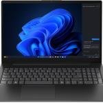 Lenovo V15 G5 IRL Laptop, 15.6" FHD TN Display, Intel Core i5-13420H Processor, 8GB RAM, 512GB SSD, Intel UHD Graphics, Non-backlit, English (EU) Keyboard, No OS, Business Black | 83GW006XGQ