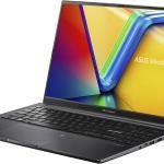 ASUS Vivobook 15 X1505VA Laptop, 15.6" 2.8K OLED120Hz Display, Intel Core i9-13900H, 16GB RAM, 1TB SSD, Intel Iris Xe Graphics, English-Arabic K/B, Windows 11 Home, Indie Black | 90NB10P1-M015C0