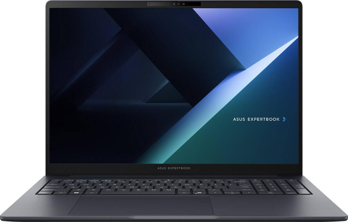 ASUS ExpertBook B5 Laptop, 16" WQXGA 144Hz Anti-glare Display, Intel Core Ultra 7 255H, 16GB RAM, 512GB SSD, Intel Arc Graphics, Backlit English-German K/B, Win 11, Gentle Gray | B5605CCA