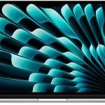 Apple MacBook Air Laptop, 13.6" Liquid Retina Display, M4 Chip with 10-Core CPU, 10-Core GPU, 16-Core Neural Engine, 24GB RAM, 2TB SSD, English K/B, MacOS, Silver | Z1CU000YW