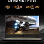 ASUS TUF Gaming A15 FA506NF Gaming Laptop, 15.6" FHD 144 Hz Display, AMD Ryzen 5 7535HS CPU, 8GB RAM, 512GB SSD, NVIDIA GeForce RTX 2050 4GB, Backlit ENG-ARB K/B, Win11 Home, Gray | 90NR0JE7-M00450
