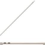 Apple MacBook Air 2024 Laptop, 15.3'' Liquid Retina Display, M3 Chip, 10-core GPU, 8GB RAM, 512GB SSD, Touch ID, Backlit Magic Keyboard, International Version, Starlight | MRYT3
